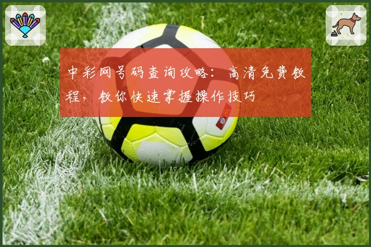 中彩网号码查询攻略:高清免费教程,教你快速掌握操作技巧